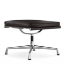 Soft Pad Group EA 223, Base chrome-plated, Leather Premium F chocolate, Plano brown