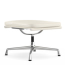 Soft Pad Group EA 223, Base chrome-plated, Leather Premium F snow, Plano white