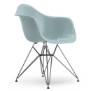 Eames Plastic Armchair RE DAR, Ice grey, Without upholstery, Without upholstery, Standard version - 43 cm, Coated basic dark