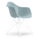 Details Vitra Eames Plastic Armchair DAR Eames Plastic Armchair DAR, Ice grey, Without upholstery, Without upholstery, Standard version - 43 cm, Coated white