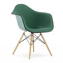 Details Vitra Eames Plastic Armchair DAW Eames Plastic Armchair DAW, Ocean, With full upholstery, Mint / forest, Standard version - new (43 cm), Yellowish maple