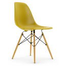 Eames Plastic Side Chair DSW, Mustard, Without upholstery, Without upholstery, Standard version - 43 cm, Yellowish maple