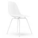 Eames Plastic Side Chair RE DSX, White non-RE, Without upholstery, Without upholstery, Standard version - 43 cm, Coated white