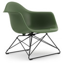 Eames Plastic Armchair RE LAR, Forest, Without upholstery, Coated basic dark