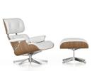 Lounge Chair & Ottoman - White Version