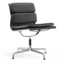 Soft Pad Group EA 205, Chrome-plated, Leather Premium F asphalt, Plano dark grey