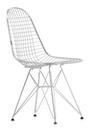 Wire Chair DKR , Polished chrome