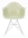 Eames Fiberglass Armchair DAR, Eames parchment, White