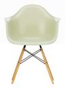 Eames Fiberglass Armchair DAW, Eames parchment, Yellowish maple