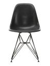 Eames Fiberglass Chair DSR, Eames elephant hide grey, Powder-coated basic dark smooth