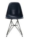 Eames Fiberglass Chair DSR, Eames navy blue, Powder-coated basic dark smooth