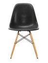 Eames Fiberglass Chair DSW, Eames elephant hide grey, Ash honey tone