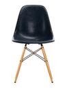 Eames Fiberglass Chair DSW, Eames navy blue, Ash honey tone