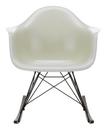 Eames Fiberglass Armchair RAR, Eames parchment, Coated basic dark, Dark maple