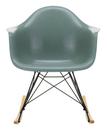 Eames Fiberglass Armchair RAR, Eames sea foam green, Coated basic dark, Yellowish maple