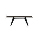 EM Table, 200 x 90 cm, Black oak, protective varnish, Deep black