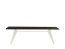 EM Table, 240 x 90 cm, Black oak, protective varnish, Ecru