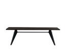 EM Table, 240 x 90 cm, Black oak, protective varnish, Deep black