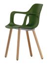 HAL Armchair Wood, Ivy, solid oak, light natural with protective varnish