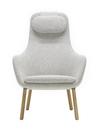 HAL Lounge Chair, Fabric Nubia sierra grey, Without Ottoman