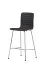 HAL Ply Bar Stool, Light Oak, Kitchen version: 660 mm, Plano dark grey