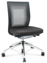 ID Air, Basic dark, Plano fabric-69 dark grey, Soft grey, 5 star foot, polished aluminium, Without armrests