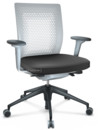 ID Air, Soft grey, Plano fabric-69 dark grey, Soft grey, 5 star foot , basic dark plastic, With 2D armrests