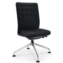 ID Trim Conference, Without lumbar support, Without armrests, Basic dark, Seat and back Plano, Nero