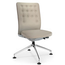 ID Trim Conference, Without lumbar support, Without armrests, Soft grey, Seat and back, leather, Sand