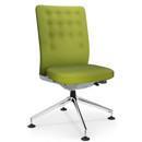 ID Trim Conference, Without lumbar support, Without armrests, Soft grey, Seat and back Plano, Avocado