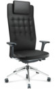 ID Trim L, FlowMotion with seath depth adjustment, With 3D-armrests, Basic dark, Leather nero