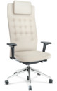 ID Trim L, FlowMotion with seath depth adjustment, With 3D-armrests, Basic dark, Leather snow
