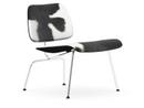 Plywood Group LCM Calf’s Skin, Black ash, skin black/white, Polished chrome