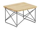 LTR Occasional Table, Natural oak solid, oiled, Powder-coated basic dark