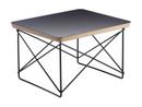 LTR Occasional Table, HPL, black, Powder-coated basic dark