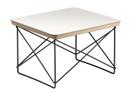 LTR Occasional Table, HPL, white, Powder-coated basic dark