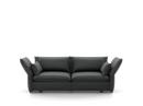 Mariposa Sofa, 2,5-Seater (H80,5 x W171 x D101,5 cm), Laser dark grey