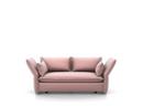 Mariposa Sofa, 2-Seater (H80,5 x B140 x T101,5 cm), Dumet pale rose/beige