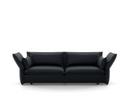 Mariposa Sofa, 3 Seater (H80,5 x W198 x D101,5 cm), Credo black/anthracite
