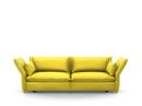 Mariposa Sofa, 3 Seater (H80,5 x W198 x D101,5 cm), Iroko lemon
