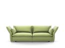 Mariposa Sofa, 3 Seater (H80,5 x W198 x D101,5 cm), Laser light grey/pastel green