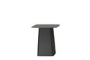 Metal Side Table Outdoor, Medium (H 44,5 x B 40 x T 40 cm), Dimgrey