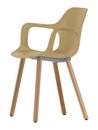 HAL Armchair Wood, Cardboard, solid oak, light natural with protective varnish