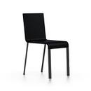 .03, Non-stackable, Base powder-coated black, Without armrests, Basic dark