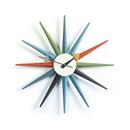 Sunburst Clock, Multicoloured