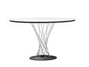 Noguchi Dining Table, Ø 121 cm, HPL White