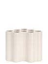 Nuage Vase, Nuage medium, Ceramic, Ivory, matt finish