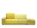 Polder Sofa, Left armrest, Fabric mix golden yellow