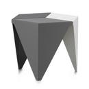 Prismatic Table, Three-tone grey