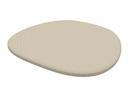 Soft Seats, Type B (W 41,5 x D 37 cm), Stoff Hopsak, Warm grey / ivory